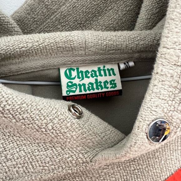 Cheatin Snakes Inside Out Logo Hoodie - Picture 2 of 5